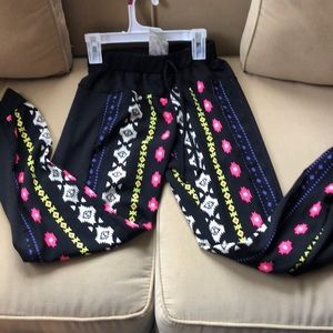 Super cute neon kids joggers